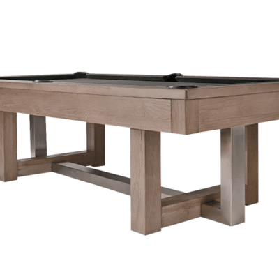 ABBEY 8' POOL TABLE (ANTIQUE GREY)