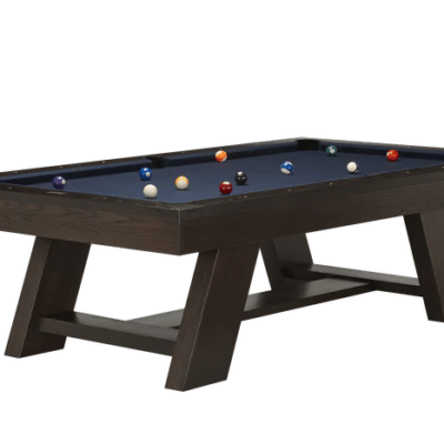 DEERFIELD 8' POOL TABLE (DARK WALNUT) 2