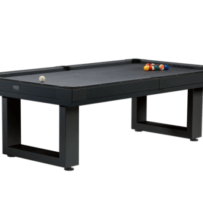 LANAI 8' OUTDOOR POOL TABLE (OBSIDIAN BLACK) 2