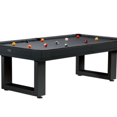 LANAI 8' OUTDOOR POOL TABLE (OBSIDIAN BLACK) 3