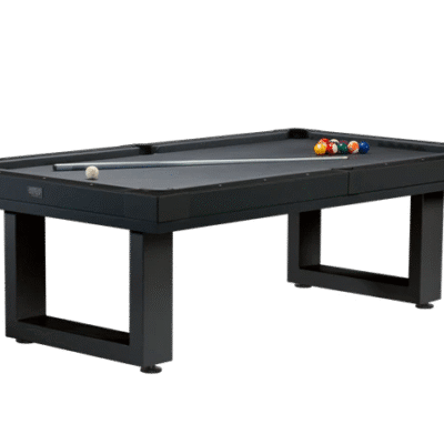LANAI 8' OUTDOOR POOL TABLE (OBSIDIAN BLACK) 4