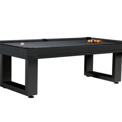 LANAI 8' OUTDOOR POOL TABLE (OBSIDIAN BLACK) 5