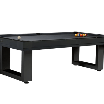 LANAI 8' OUTDOOR POOL TABLE (OBSIDIAN BLACK) 5
