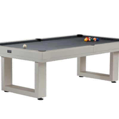 LANAI 8' OUTDOOR POOL TABLE (OYSTER GREY) 2