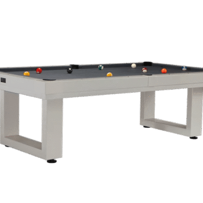LANAI 8' OUTDOOR POOL TABLE (OYSTER GREY) 6