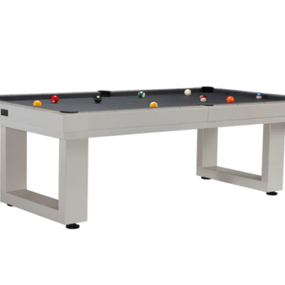 LANAI 8' OUTDOOR POOL TABLE (OYSTER GREY) 6