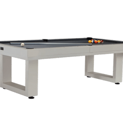 LANAI 8' OUTDOOR POOL TABLE (OYSTER GREY) 7