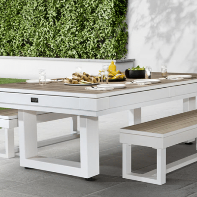 Lanai Outdoor Full Set (Pearl White) 3