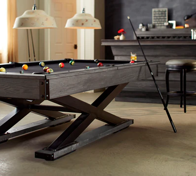 Quest 8' Pool Table (Glacier) 2