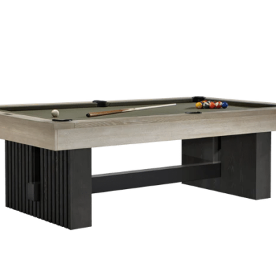 Vancouver 8' Pool Table (Natural Ash & Black Ash) 4