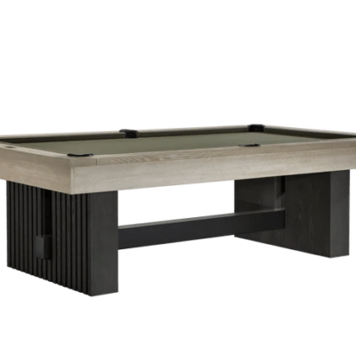 Vancouver 8' Pool Table (Natural Ash & Black Ash)